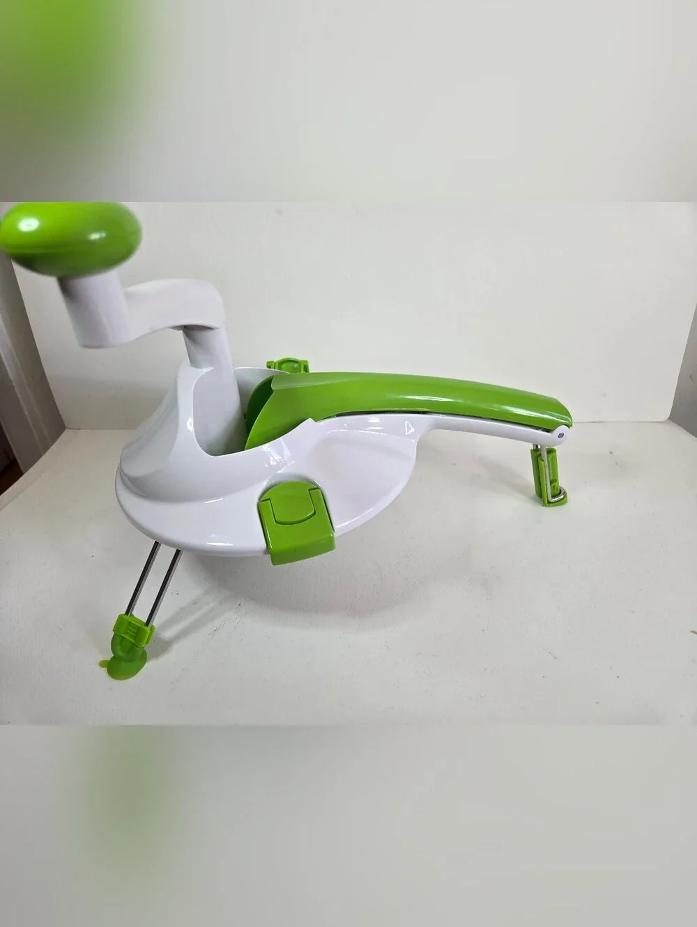 Manual Salad Spinner & Slicer Set. Vegetable and Fruit Chopper Grater Slicer